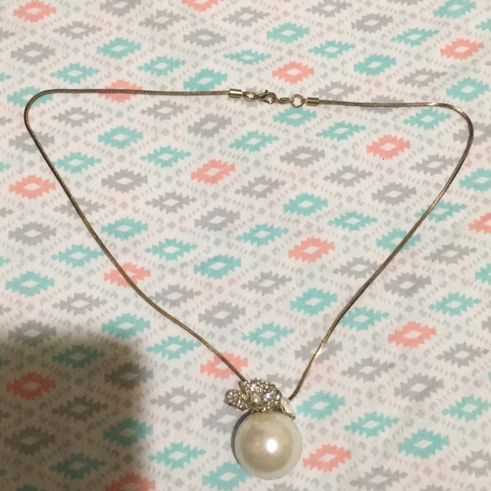 Sweater necklace